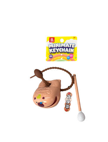 KC-001 Móc khóa đồ chơi Gõ mõ Capybara 