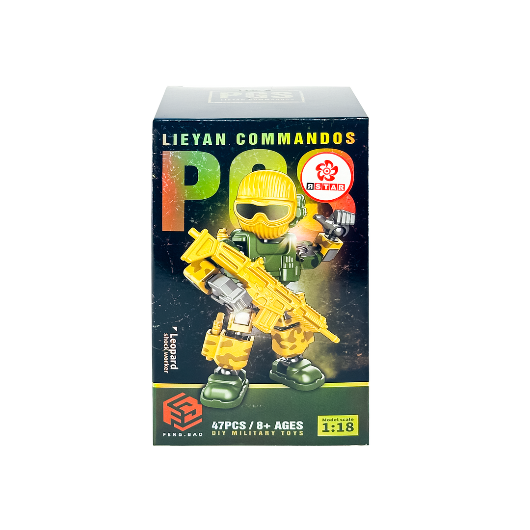 FB123 Bộ đồ chơi lắp ghép lính quân sự