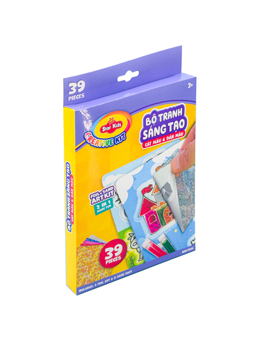  K-LC002 BỘ ĐỒ CHƠI TRANH SÁNG TẠO 