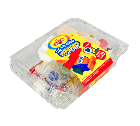  K-225/2 Bộ đồ chơi Gỗ tô màu Máy bay Lắp ghép 