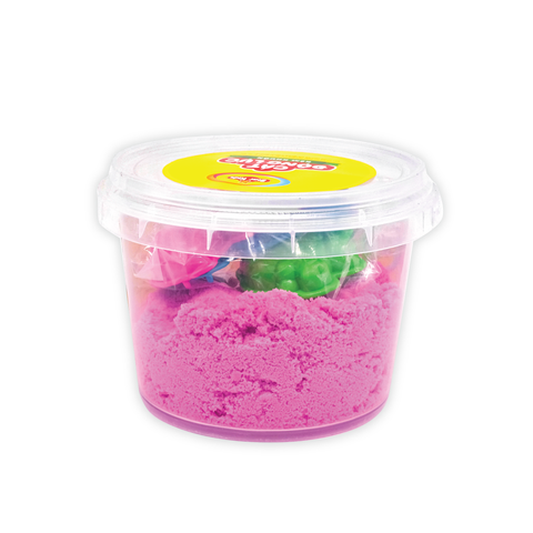  K-315/1 Bộ đồ chơi cát động lực 250g và khuôn (màu hồng) 