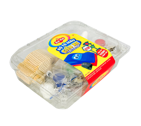  K-225/1 Bộ đồ chơi Gỗ tô màu Siêu xe Lắp ghép 