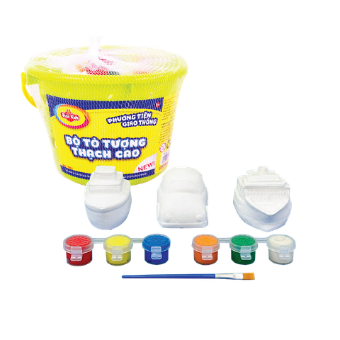  K-161/2 Bộ đồ chơi tô tượng thạch cao 