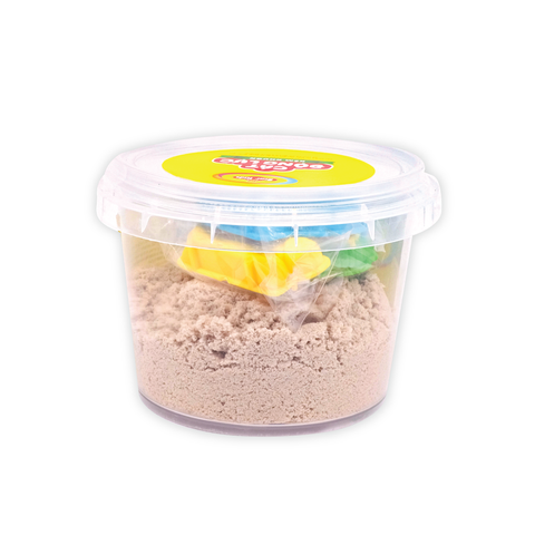  K-311/1 Bộ đồ chơi cát động lực 250g và khuôn (màu tự nhiên) 
