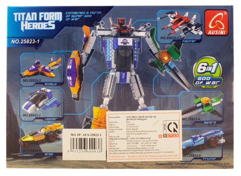  Bộ Đồ Chơi Lắp Ráp Phi Thuyền Không Gian (AUS-25823-1) 