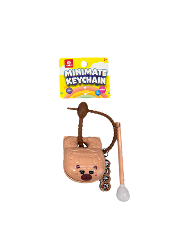  KC-001 Móc khóa đồ chơi Gõ mõ Capybara 