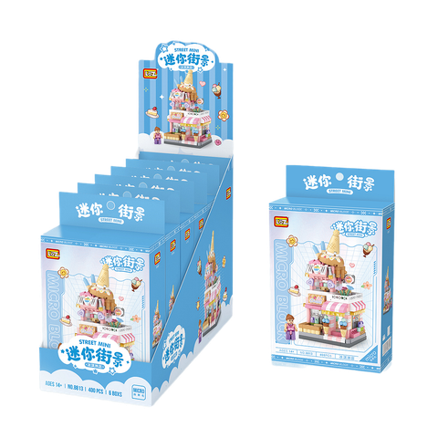  8813 Bộ đồ chơi Lắp ráp Tiệm kem 