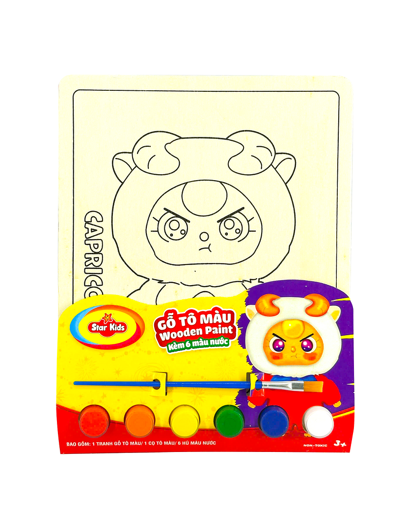 K-256/13 Bộ đồ chơi Gỗ tô màu dạng tranh