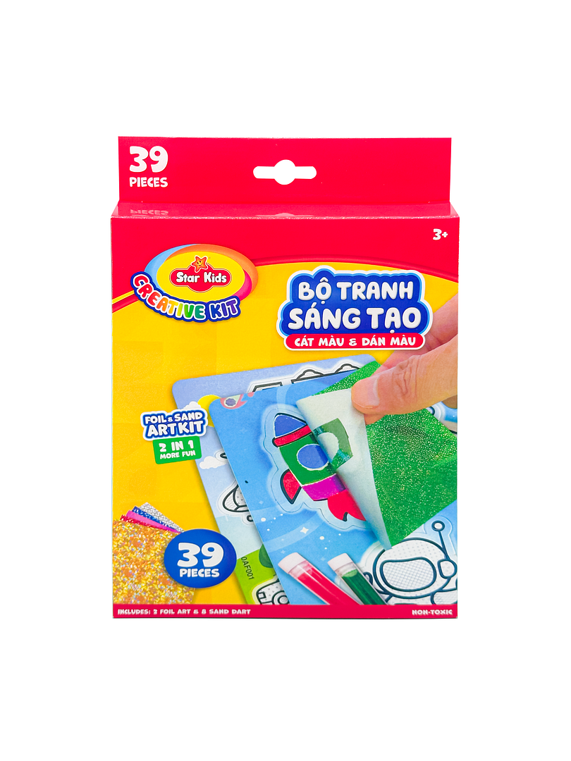 K-LC001 BỘ ĐỒ CHƠI TRANH SÁNG TẠO