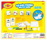 BỘ ĐỒ CHƠI ĐÚC TƯỢNG VÀ TÔ MÀU 