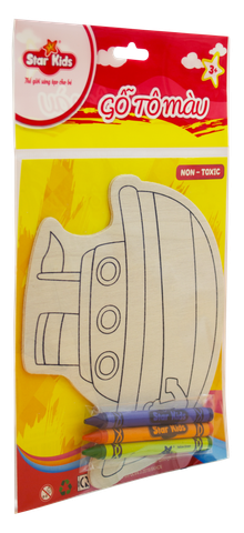  BỘ ĐỒ CHƠI GỖ TÔ MÀU LÂU ĐÀI THẦN TIÊN (K-209/1) 