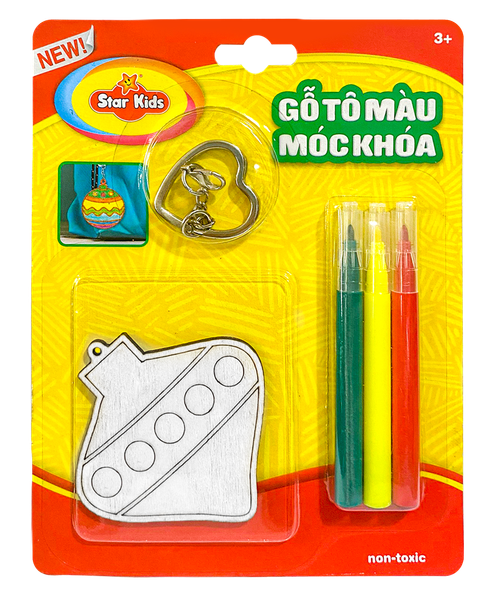  BỘ ĐỒ CHƠI TÔ GỖ MÓC KHÓA 