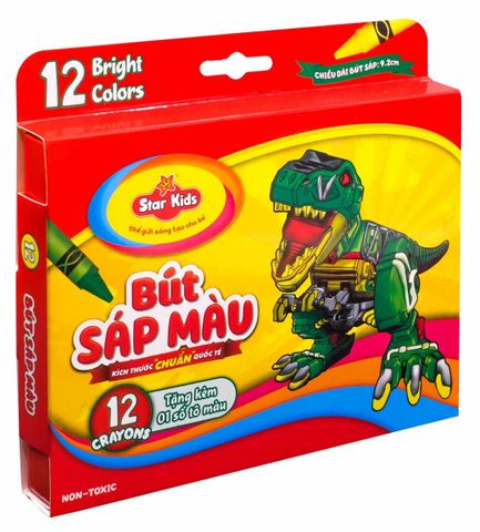  Bút Sáp 12 Màu (K-CR12/1) 