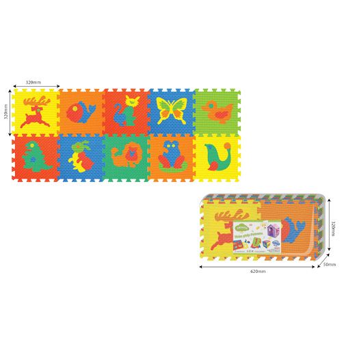 Thảm Ghép Hình Động Vật 10 Tấm PAMAMA (P0302)