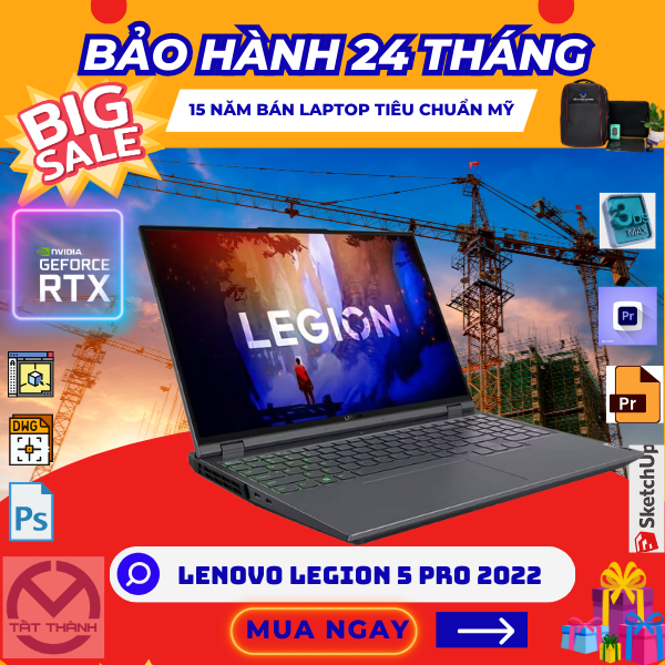 Lenovo Legion Pro 2022 16IAH7H – Tất Thành Laptop