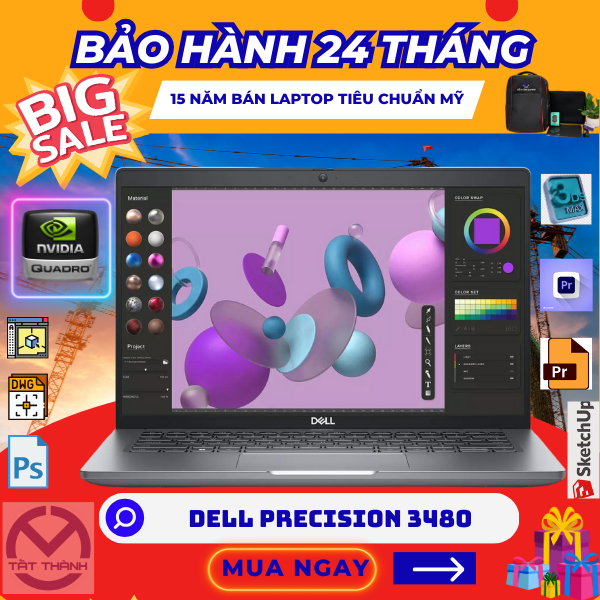 Dell Precision 3480 – Tất Thành Laptop