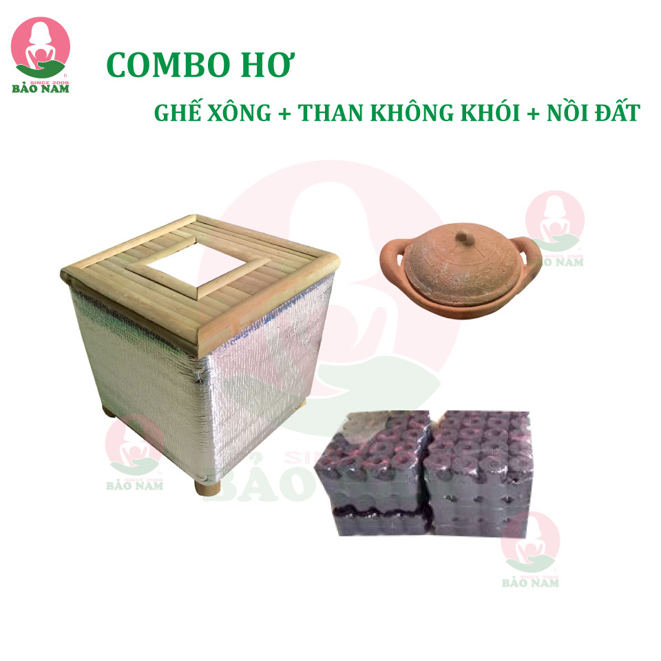 COMBO GHẾ XÔNG VÙNG KÍN