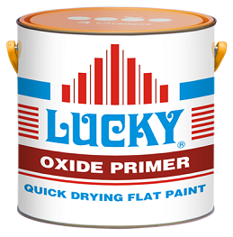 Sơn Lót Chống Rỉ EXPO Alkyd Lucky Oxide Primer Đỏ - 3L