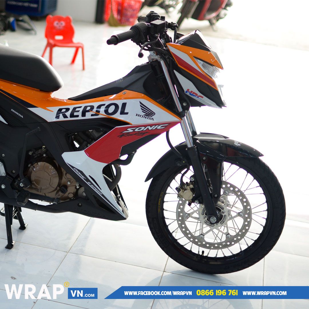 Ảnh chi tiết Honda Sonic 150R Repsol kèm giá bán mới nhất  MuasamXecom