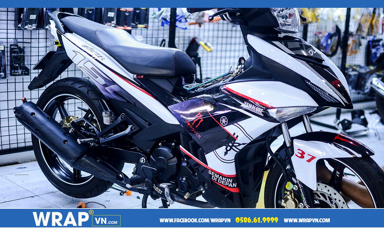 bán Yamaha Exciter 150 trắng đỏ 2016 bstp xe đi đúng 7500km ở TPHCM giá  342tr MSP 953521