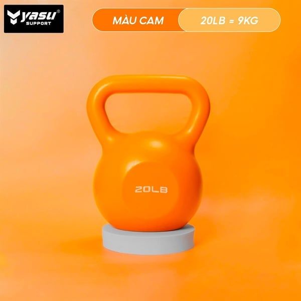 Tạ ấm nhựa ghép - Cam