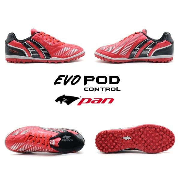 Giày Pan đế đinh Patriot Evo TF Đỏ