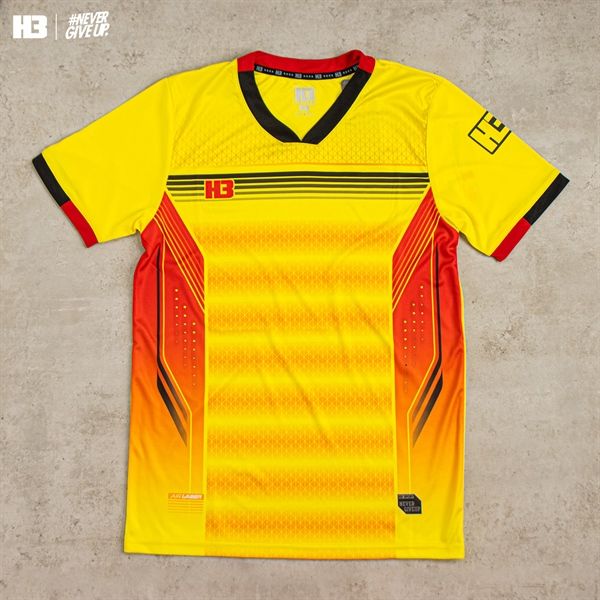 Áo đá banh H3 Classic 2 - Cam Vàng