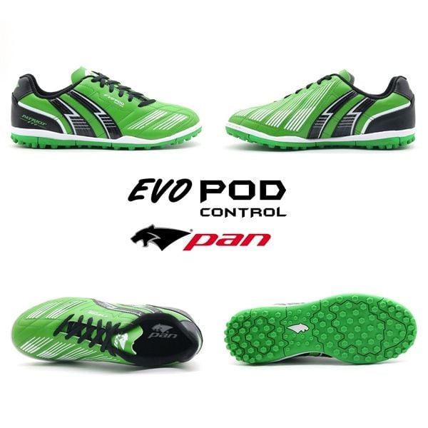 Giày Pan đế đinh Patriot Evo TF Xanh Lá