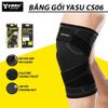 Băng đầu gối Yasu có dây quấn 4 chiều YSC06-đen