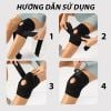 Đai bảo vệ đầu gối có dây quấn siết chặt Yasu 7908