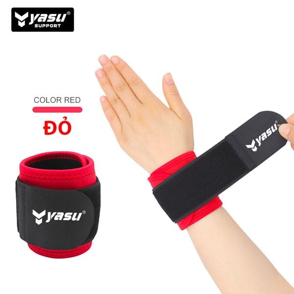 Băng quấn bảo vệ cổ tay tennis cầu lông Yasu 7936 -đen