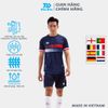Bộ quần áo bóng đá nam thấm hút mồ hôi, thoáng khí, không mùi Bulbal Euro
