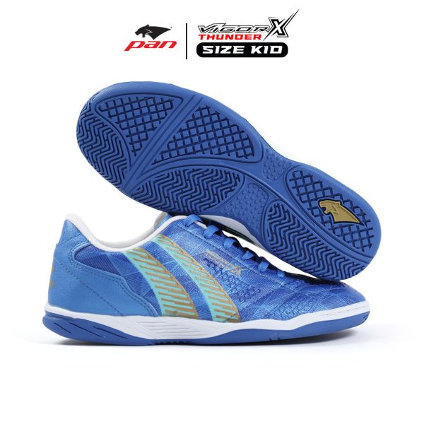 Giày đá banh trẻ em đế bằng VIGOR X FUTSAL JR - KID