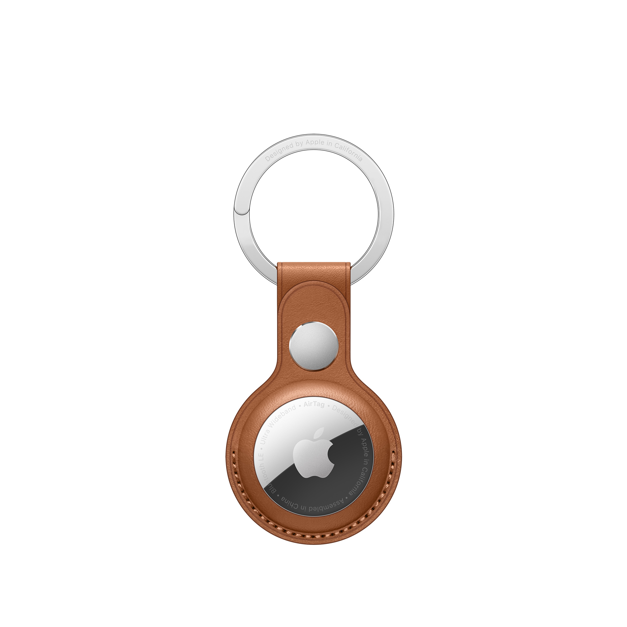 Apple Airtag Leather Key ring Nama.Vn