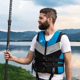 Áo phao bơi nam nữ Naturehike NH18F00Y S M L XL Xanh blue