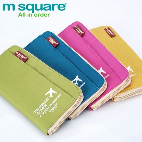 BAO ĐỰNG PASSPORT CHÍNH HÃNG MSQUARE 0142 SIZE L