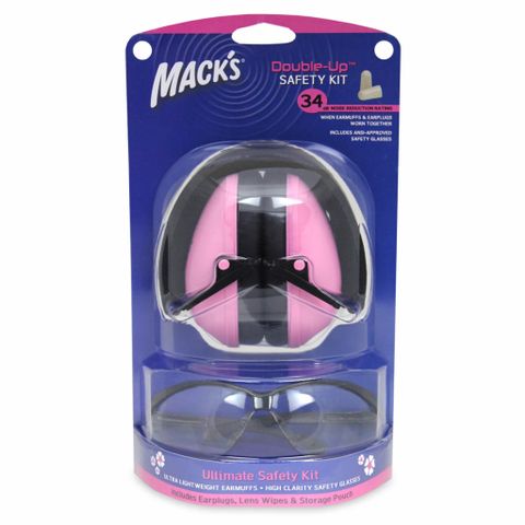 CHỤP TAI CHỐNG ỒN MACKS' MỸ DOUBLE-UP (TẶNG KÍNH) 0607