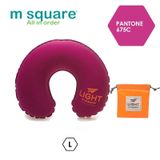 Gối kê cổ chữ u thổi hơi Msquare Light S L 0653 Xanh Navy