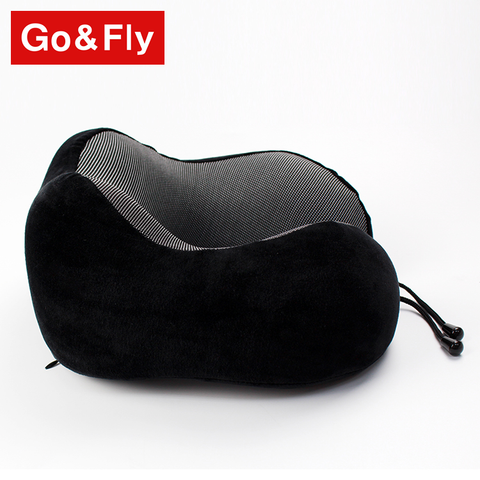 Gối tựa cổ du lịch GoandFly Soft 0629 Đen