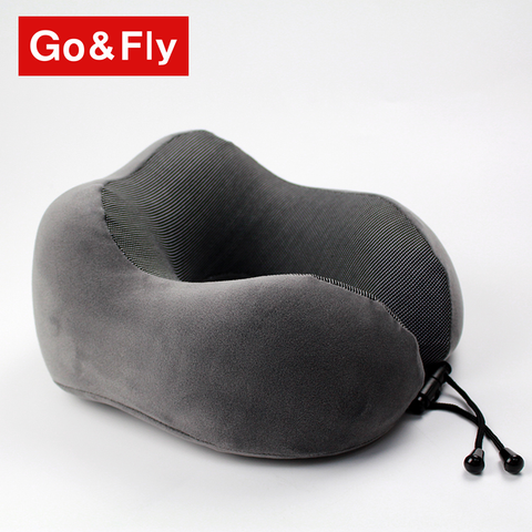 Gối cao su non kê cổ GoandFly Soft 0629 Xám