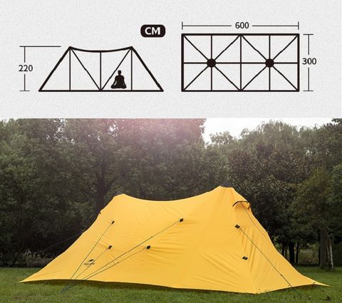 Lều cắm trại 8 người Naturehike