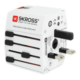 Ổ cắm điện đa năng có cổng USB Skross MUV