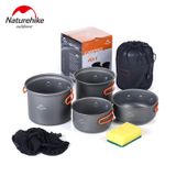 Set nồi dã ngoại Naturehike NH15T401G