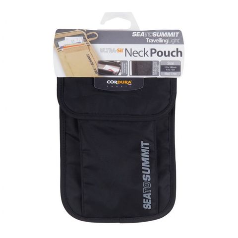 Ví đựng passport có dây đeo Seatosummit Neck Pouch 3 ATLNP3 ĐEN