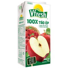 Nước táo ép nguyên chất Vfresh 1L