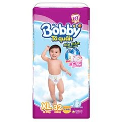 Bỉm quần bobby XL32