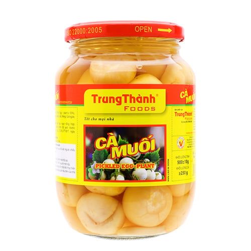 Cà muối Trung Thành 500g (KL cái: 250g)