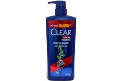 Dầu gội Clear Men 650g