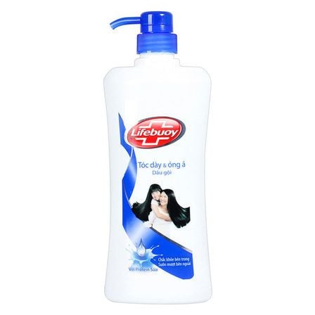 Dầu gội Lifebuoy tóc dày & óng ả 640ml