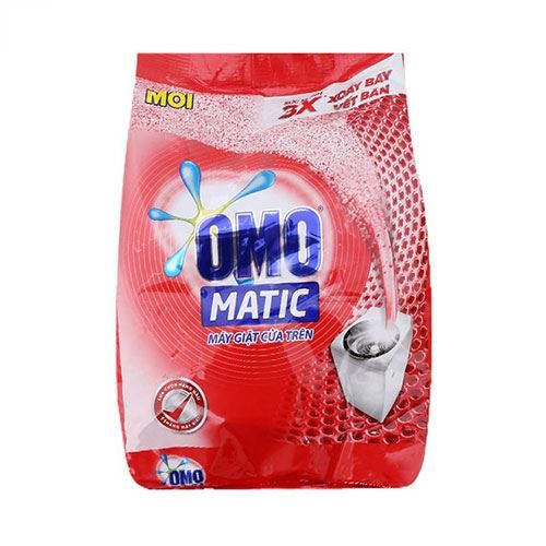 Bột giặt Omo matic máy giặt cửa trên 3kg